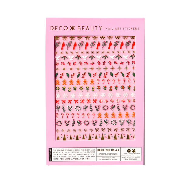 Deco The Halls Nail Decals