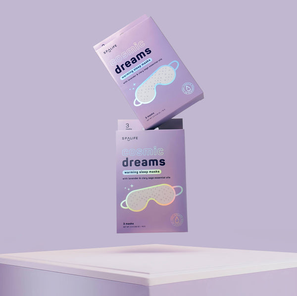 Cosmic Dreams Warming Sleep Masks, Spa Eye Masks