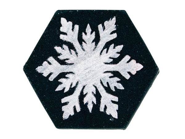 Snowflake Obsidian Bath Bomb